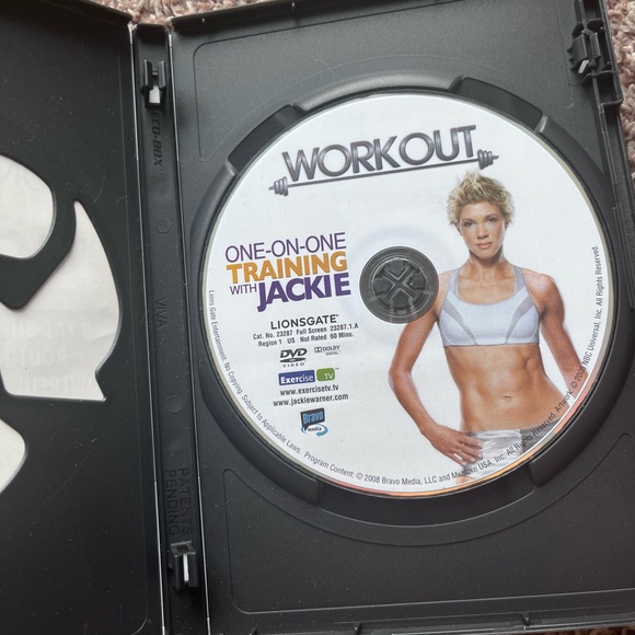 Workout DVD one on one training with Jackie - Picture 3 of 3
